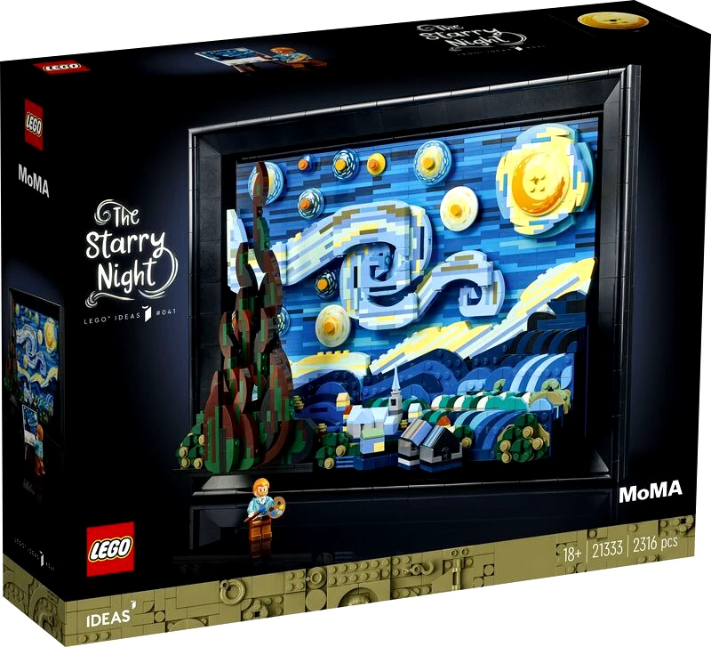 LEGO toys LEGO Ideas Vincent Van Gogh: The Starry Night (21333)