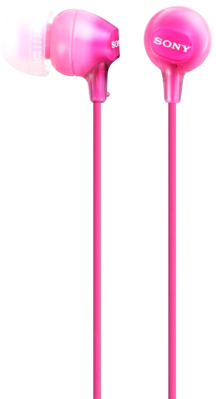 Sony Sony Ακουστικά Casual In-Ear Pink (MDREX15LPPI.AE)
