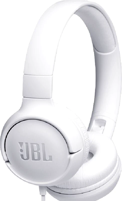 JBL JBL Tune 500 Ακουστικά On-Ear Universal White (JBLT500WHT-20.03374)