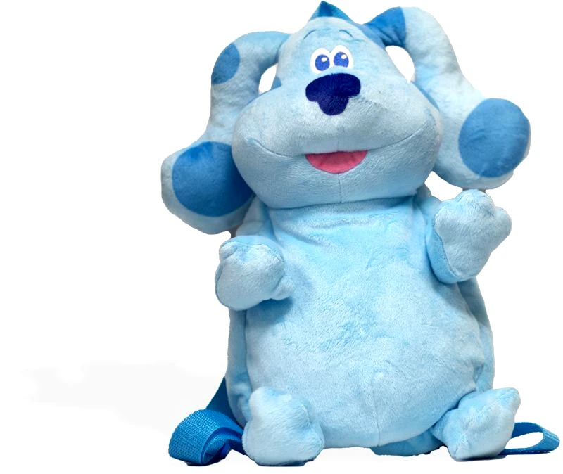Giochi Preziosi Blue's Clues & You Λούτρινο Backpack-2 Σχέδια (BLU22110)