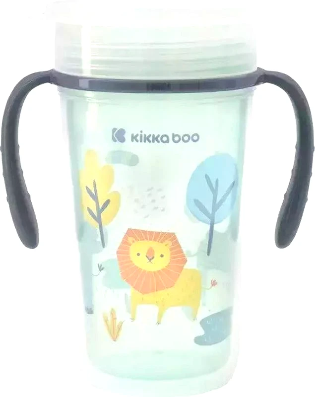 Kikkaboo Kikkaboo Κύπελλο 360° Με Λαβές Lion (31302030051)