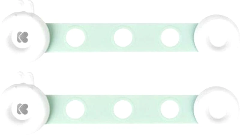 Kikkaboo Kikkaboo Ασφάλεια Πολλαπλών Χρήσεων 2Τμχ Mint (31108030026)