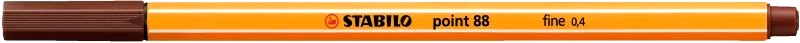 Stabilo Stabilo Μαρκαδόρος Point 88/45 Brown (01088045)