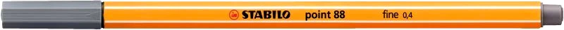 Stabilo Stabilo Μαρκαδόρος Point 88/96 Dark Grey (01088096)