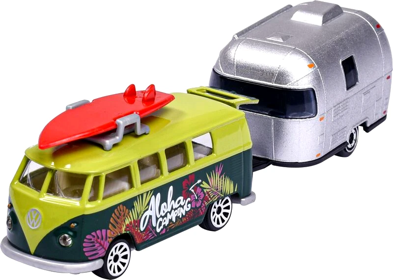 Majorette Majorette D/C Οχήματα VW The Originals Trailer 13cm-4 Σχέδια (212055008)