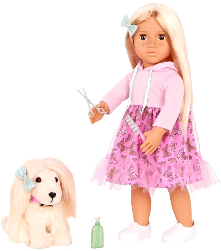 Our Generation Our Generation Κούκλα Hattie With Pet Dog Bella (BD31494Z)
