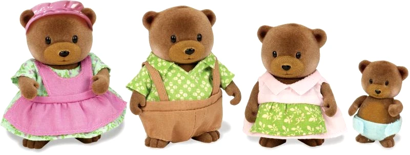 Li’l Woodzeez Li'l Woodzeez Bear Family (6093Z)