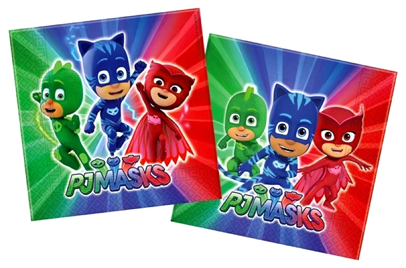 Χαρτοπετσέτες 33Χ33 PJ Masks 20Τμχ (88633)