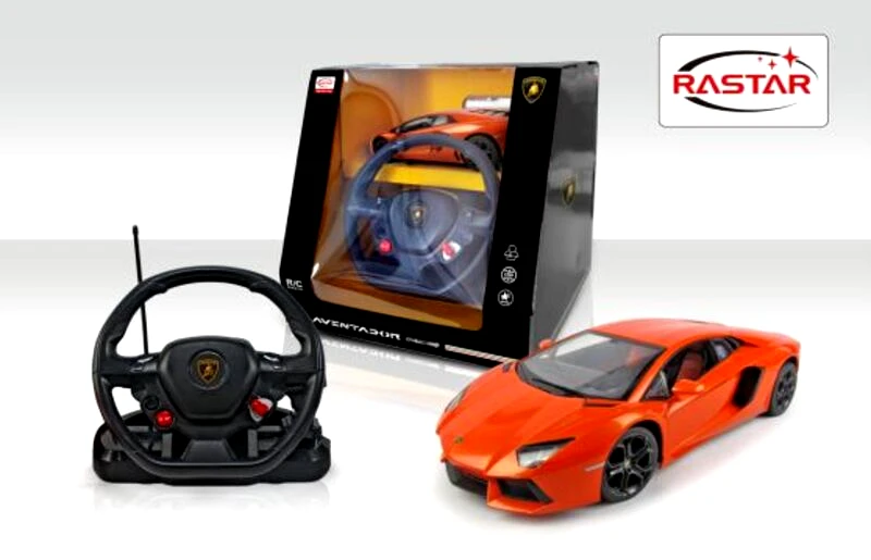 Rastar Rastar Τηλεκατευθυνόμενο Lamborghini Aventador LP700-4 & Τιμόνι 1:14 (43000-8)