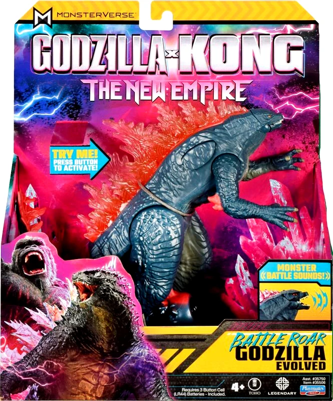 Giochi Preziosi Godzilla X Kong Φιγούρα Με Ήχο 18cm-3 Σχέδια (MN305000)