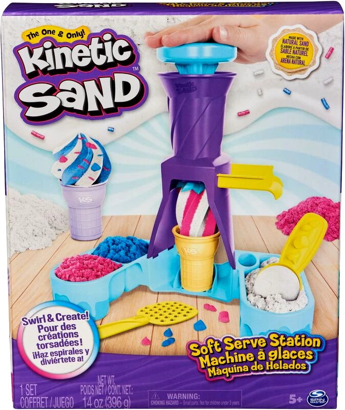 Spin Master Kinetic Sand Παγωτατζίδικο Χρωματιστό (6068385)