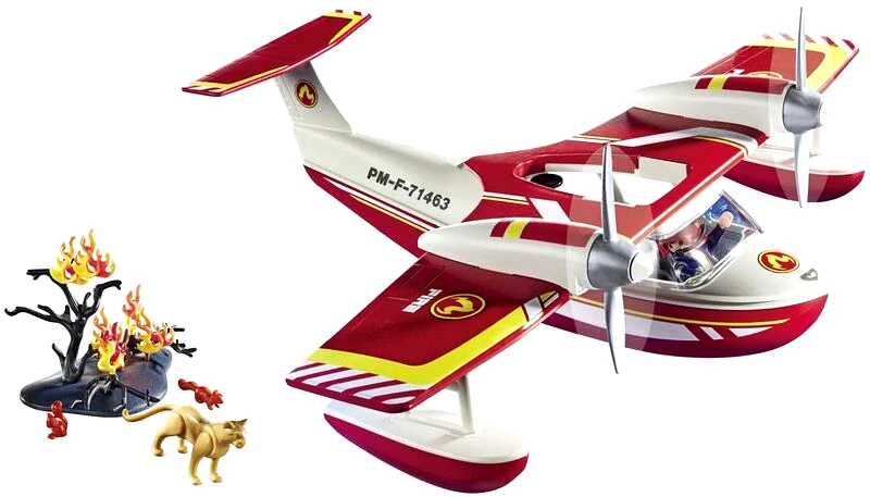 Playmobil Playmobil Πυροσβεστικό Υδροπλάνο (71463)