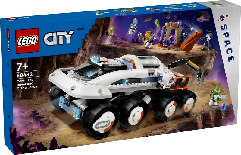 LEGO toys LEGO City Command Rover & Crane Loader (60432)