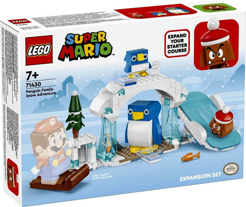 LEGO toys LEGO Super Mario Penguin Family Snow Adventure Expansion Set (71430)
