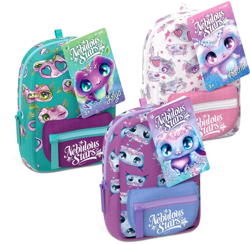 Nebulous Stars Nebulous Stars Mini Backpack Stationery Set-3 Σχέδια-1 Τμχ (11453)
