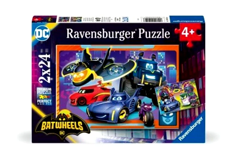Ravensburger Ravensburger Παζλ 2X24 Batwheels (12001054)