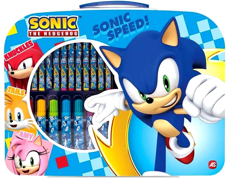 AS Company Sonic Art Case-Σετ Ζωγραφικής (1023-66231)
