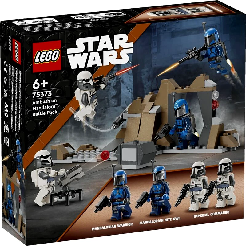 LEGO toys LEGO Star Wars Ambush On Mandalore Battle (75373)