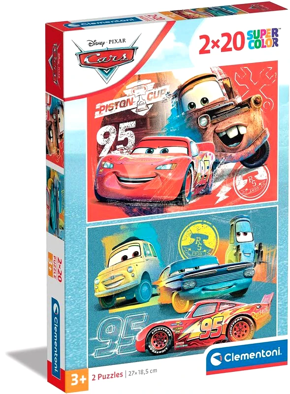 Clementoni Clementoni Παζλ 2X20 Cars (1200-24808)