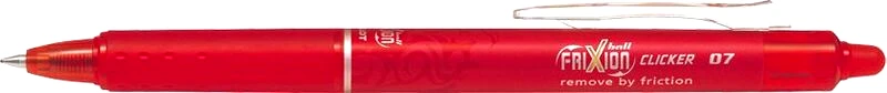Pilot Pilot Στυλό Frixion Clicker 0.7 Κόκκινο (BLRT-FR7R)