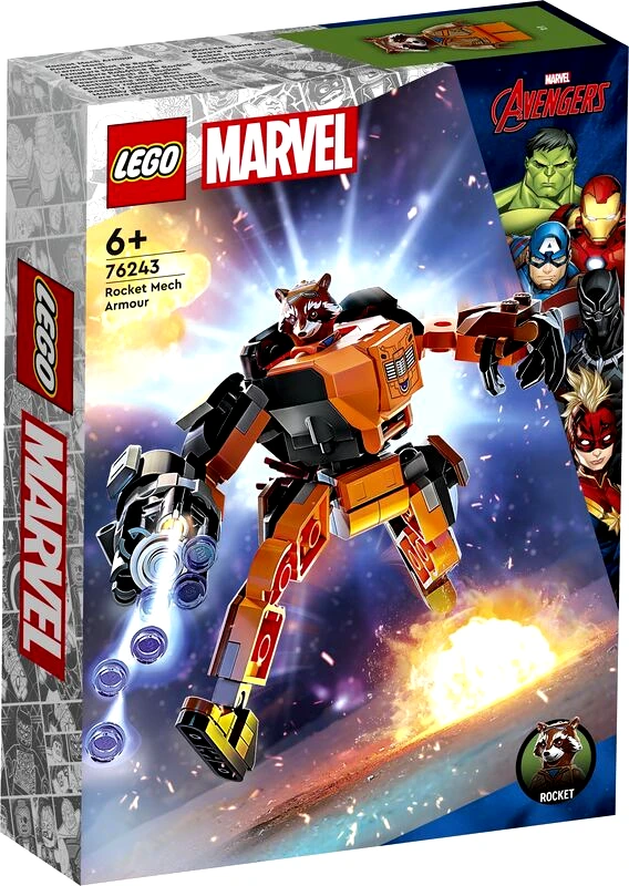 LEGO toys LEGO Super Heroes Rocket Mech Armor (76243)