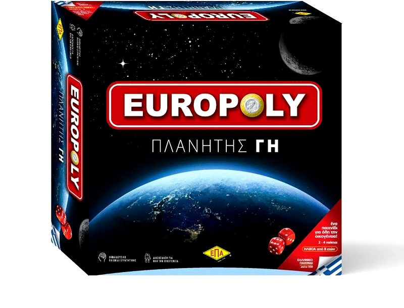 Επα Επιτραπέζιο Europoly Πλανήτης Γη (03-256)