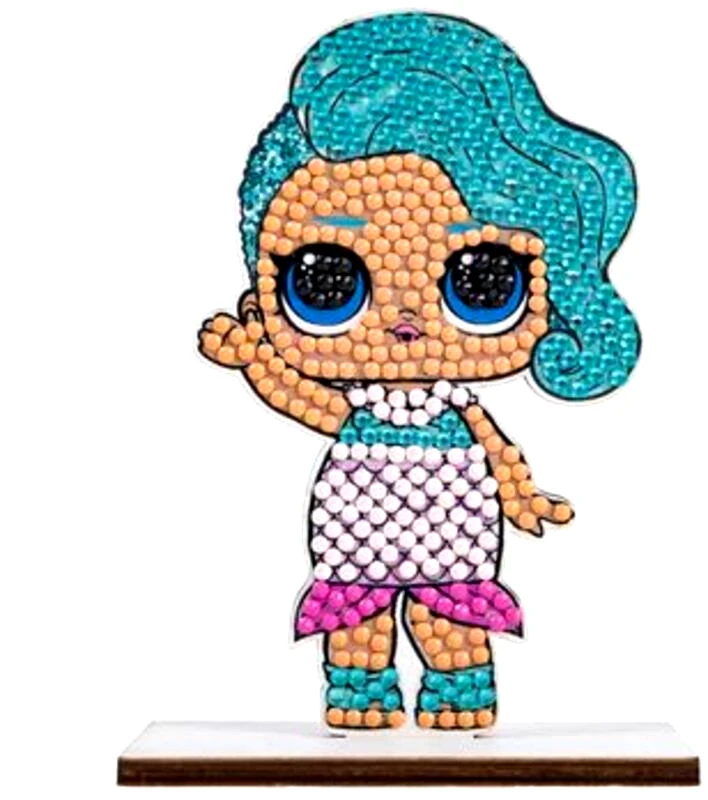 Craft Buddy Craft Buddy Φιγούρα Crystal Art Splash Queen (CAFGR-LOL003)