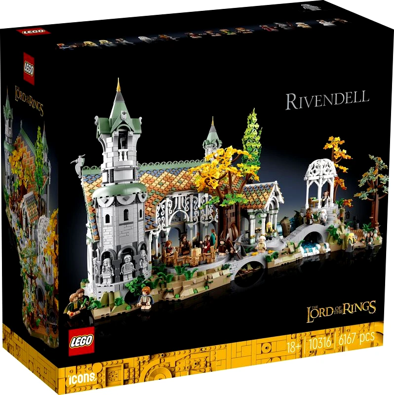 LEGO toys LEGO Icons Of The Rings:Rivendell (10316)