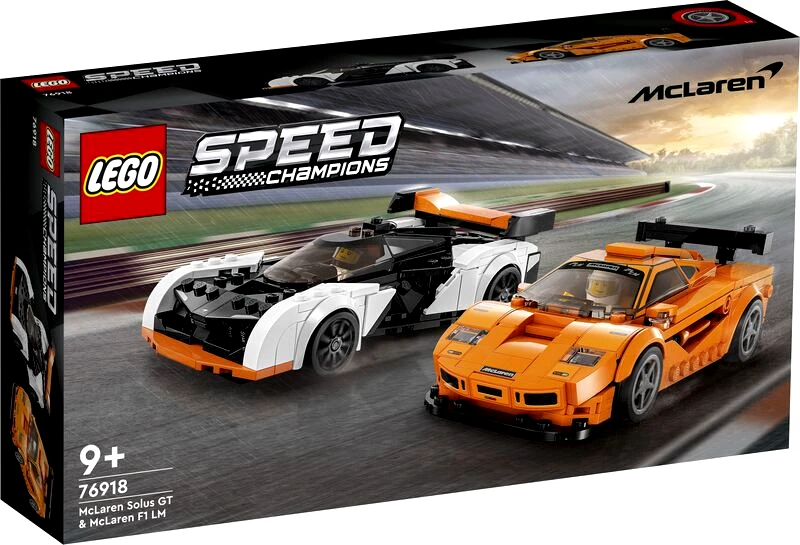 LEGO toys LEGO Speed Champions McLaren Solus GT & McLaren F1 LM (76918)