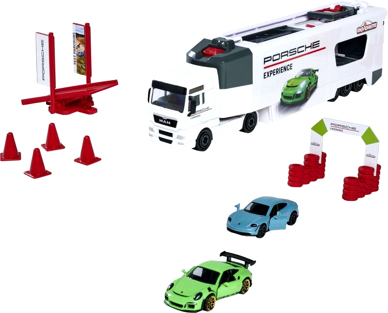 Majorette Majorette D/C Experience Man TGX Porsche Truck+2 Αυτοκίνητα (212053304)