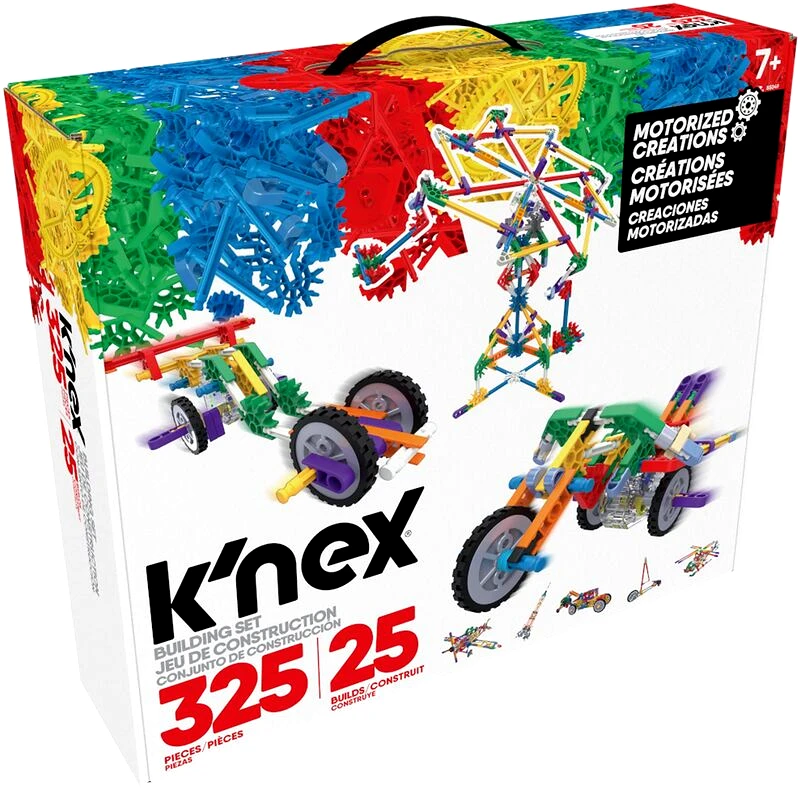 K'Nex Basic Fun K'Nex Σετ Motorized Creations-325 Τμχ (85049)