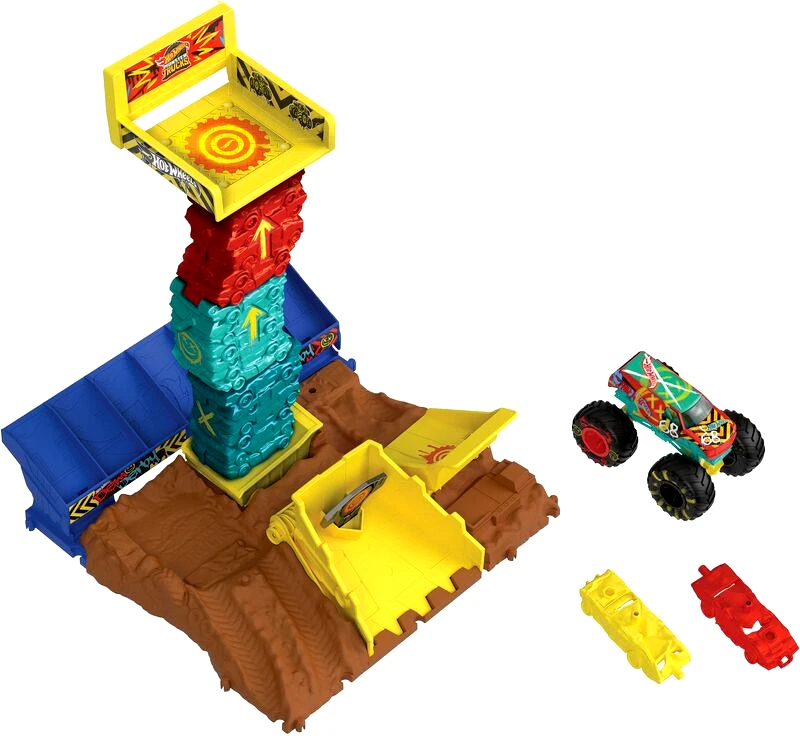 Hot Wheels Hot Wheels Monster Trucks Σετ Arena World-M-2 Σχέδια (HNB92)