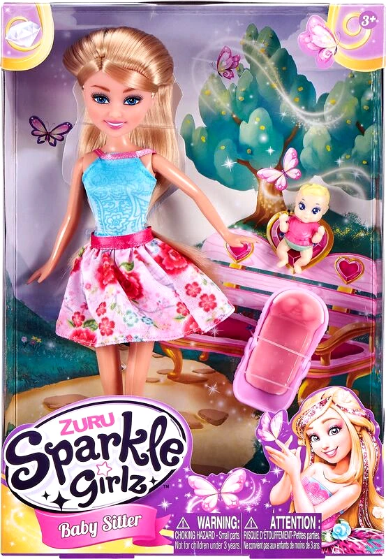 Zuru Zuru Sparkle Girlz Playset Babysitter (10064)