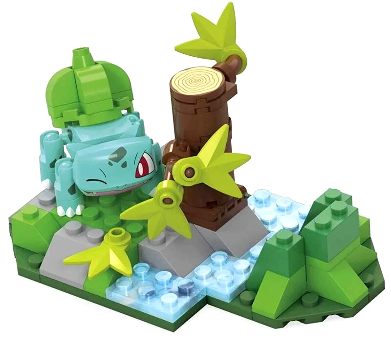 Mega Bloks F.P.Mega Bloks Pokemon-Adventure Builder Φιγούρα-3 Σχέδια (HDL75)