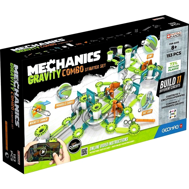 Geomag Geomag Σετ Gravity Combo Starter Set 153pcs. (PF.530.757.00)