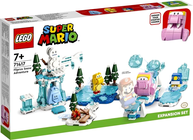 LEGO toys LEGO Super Mario Fliprus Snow Adventure Expansion Set (71417)