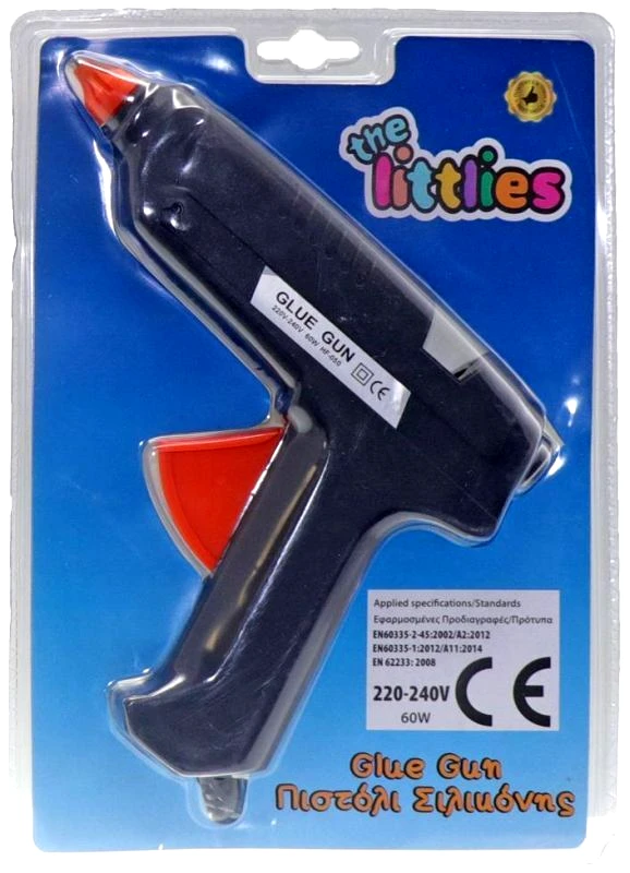 Διακάκης The Littlies Πιστόλι Σιλικόνης 60W Με Ανταλλακτικό (000646703)
