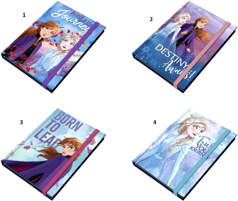 Διακάκης Frozen II Notepad 10x13.5cm 4 Σχέδια-1Τμχ (000562471)