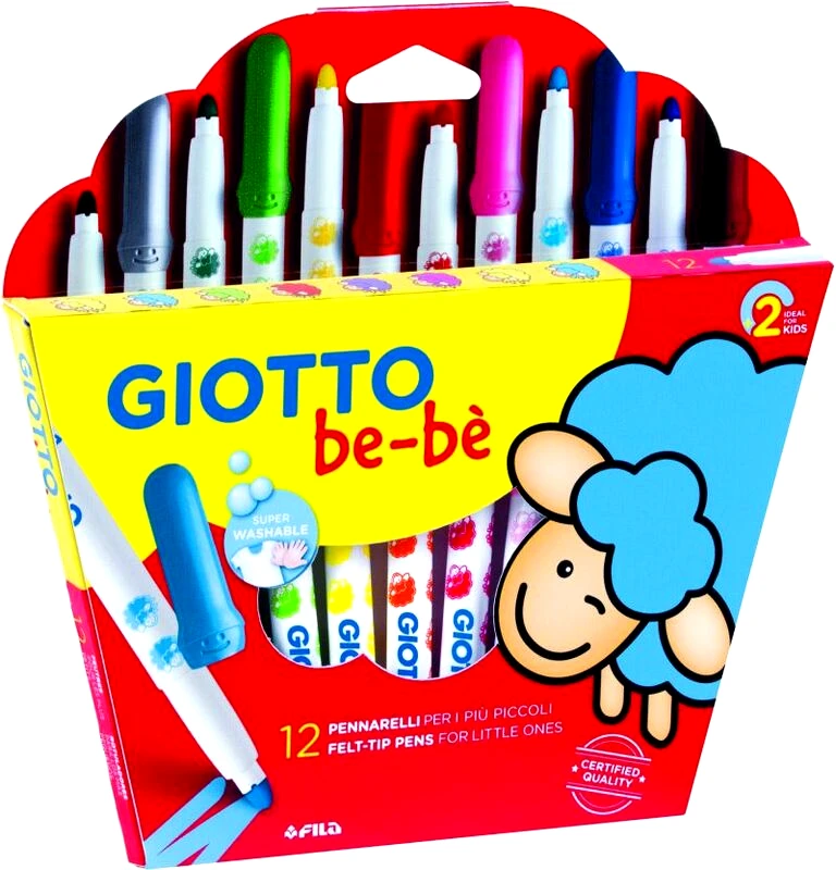 Giotto Giotto 12 Μαρκαδόροι Bebe (466700)