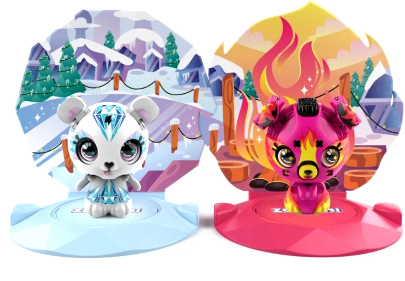 Spin Master Zoobles Ζωάκια Σετ Των 2 - 4 Σχέδια (6061774)
