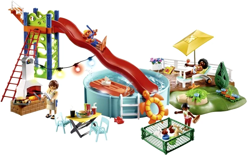 Playmobil Playmobil Πάρτυ Στην Πισίνα (70987)