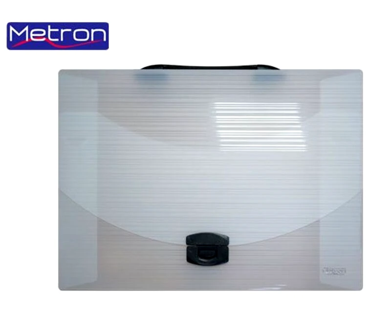 Metron Τσάντα Σχεδίου Εγγράφων PP 33x45x5cm Γαλακτερό (H33DW)