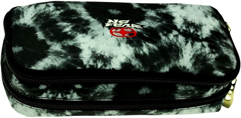 No Fear No Fear Tie Dye Black And White 22 Κασετίνα Βαρελάκι Οβάλ (347-96141)