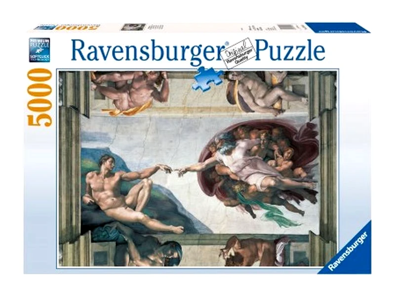 Ravensburger Παζλ 5000 Michelangelo: Η Δημιουργία (17408)