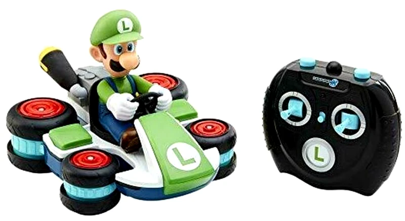 Jakks Pacific JP Τηλεκατευθυνόμενο Mini RC Racer Nintendo Luigikart (08988-PKC1-4L)