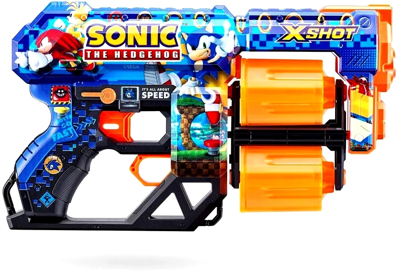 Zuru Zuru X-Shot Skins Dread 12 Darts Sonic (36583)