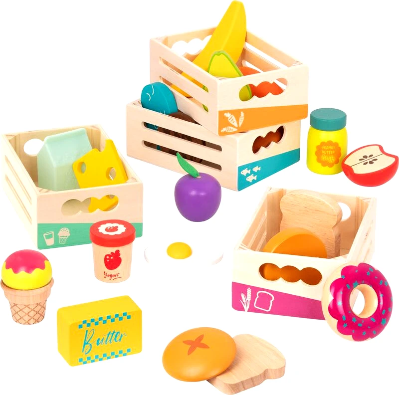 B.Toys B.Toys Ξύλινο Σετ Ομάδες Φαγητών (BX2044Z)