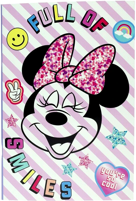 GIM Minnie Τετράδιο 17x25-40 Φύλλα (340-41400)