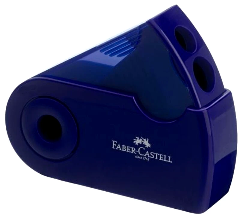 Faber Castell Faber Castell Ξύστρα Sleeve Διπλή Φούξια/Μπλε-1Τμχ (12307287)