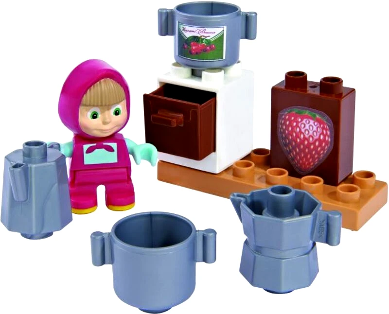 Big PlayBIG Bloxx Masha & The Bear Starter Set-4 Σχέδια (800057090)